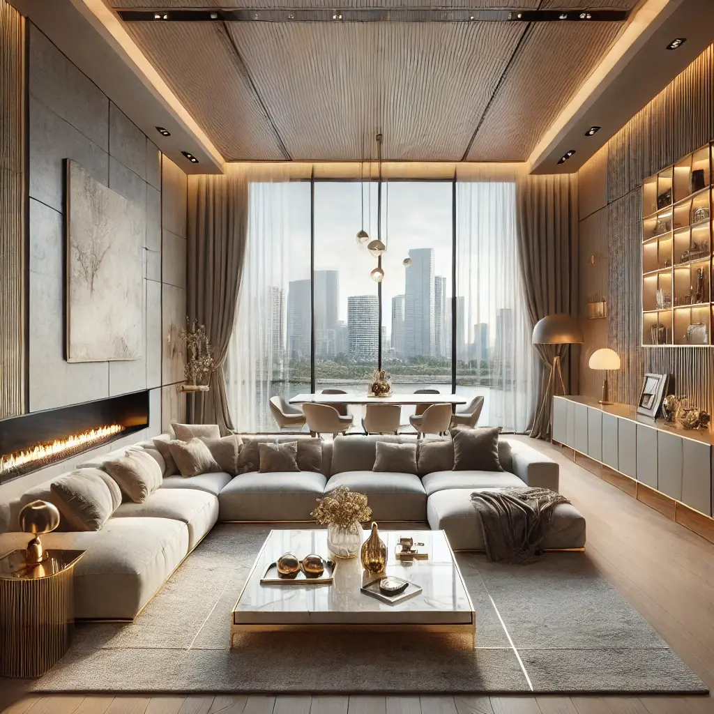 Interior design Nairobi BIM render